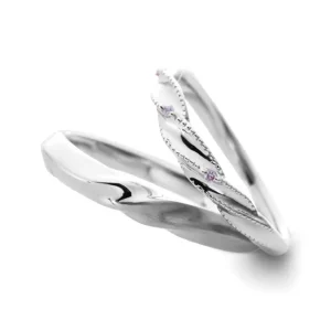 ミルク＆ストロベリー 結婚指輪 アントレッセ