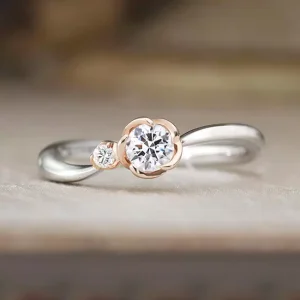 アンティック 婚約指輪 ベルフェ