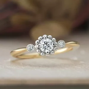 アンティック 婚約指輪 ルフテル