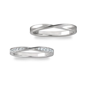 モニッケンダム 結婚指輪 21WR74 / 21WR75