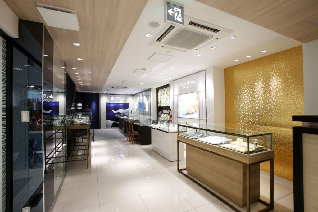 ヴェール店内 ブランド比較